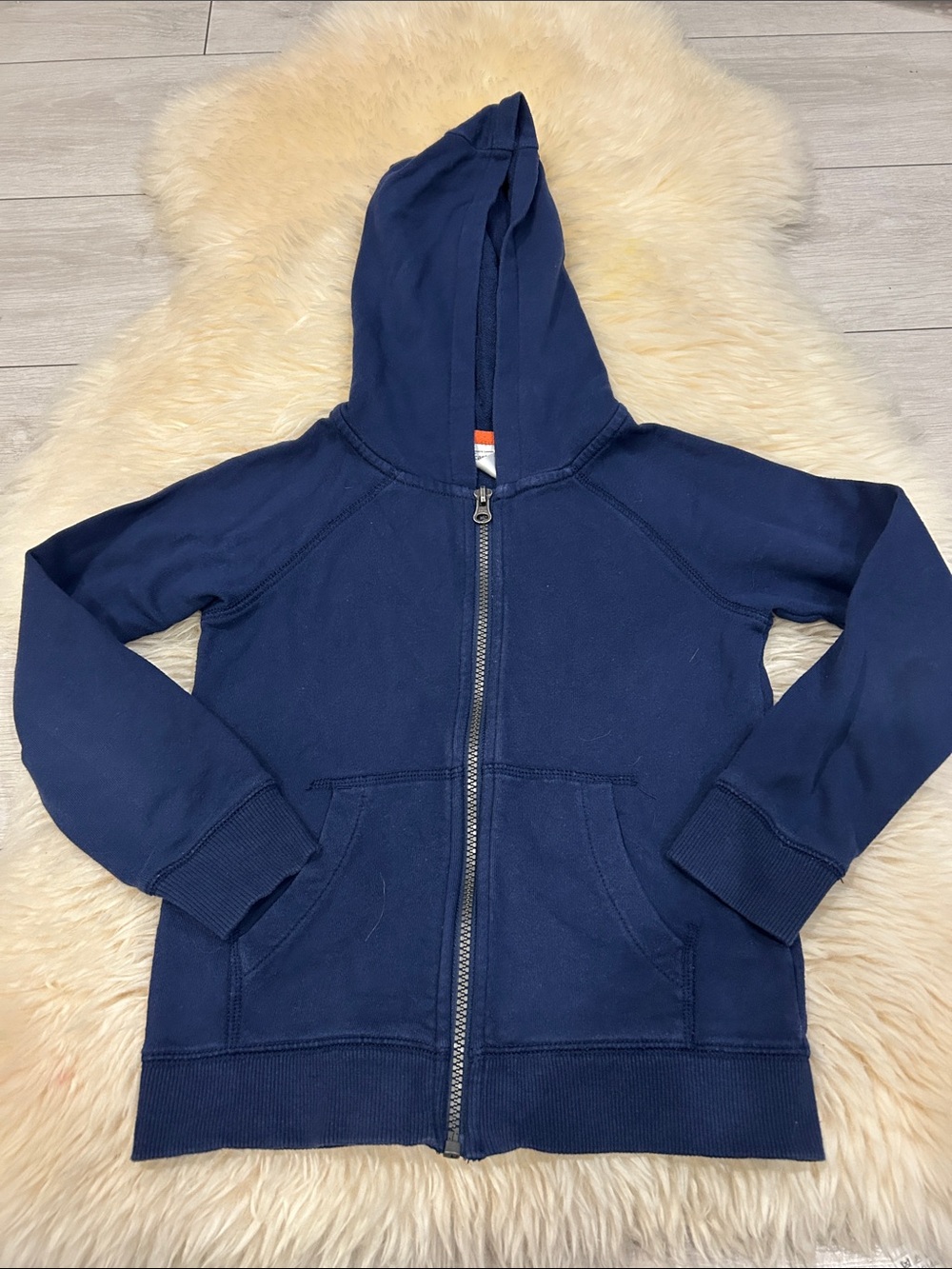 Carter's Navy Full-Zip Hoodie